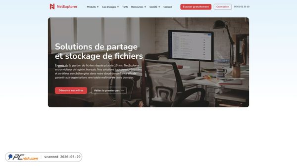 netexplorer.fr screenshot