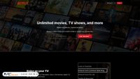 Zrzut ekranu netfliix-landing-page-clone.vercel.app