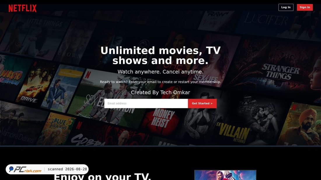 Screenshot von netflix-clone-red-five.vercel.app