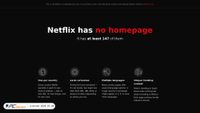 netflixhasnohomepage.com screenshot