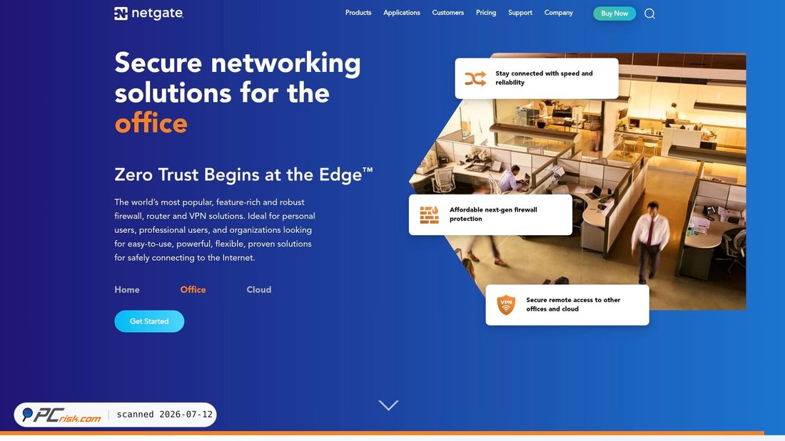 Screenshot of netgate.com