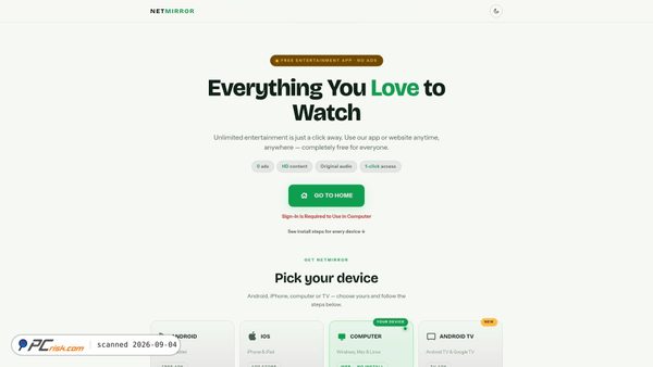 netmirror.gg Screenshot