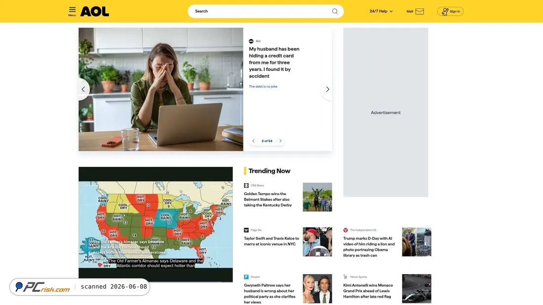 Screenshot of netscape.com