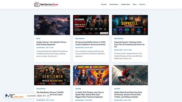 netserieszone.com screenshot