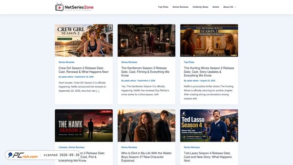 netserieszone.com screenshot