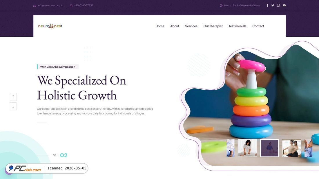 Screenshot di neuronest.co.in