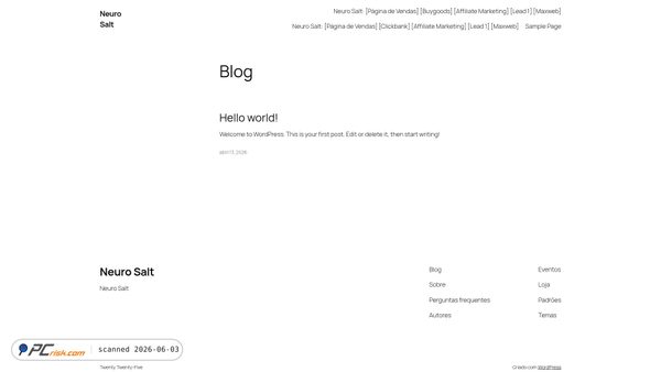 neurosaltlab.com screenshot