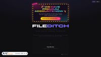 Captura de ecrã de new.fileditch.com