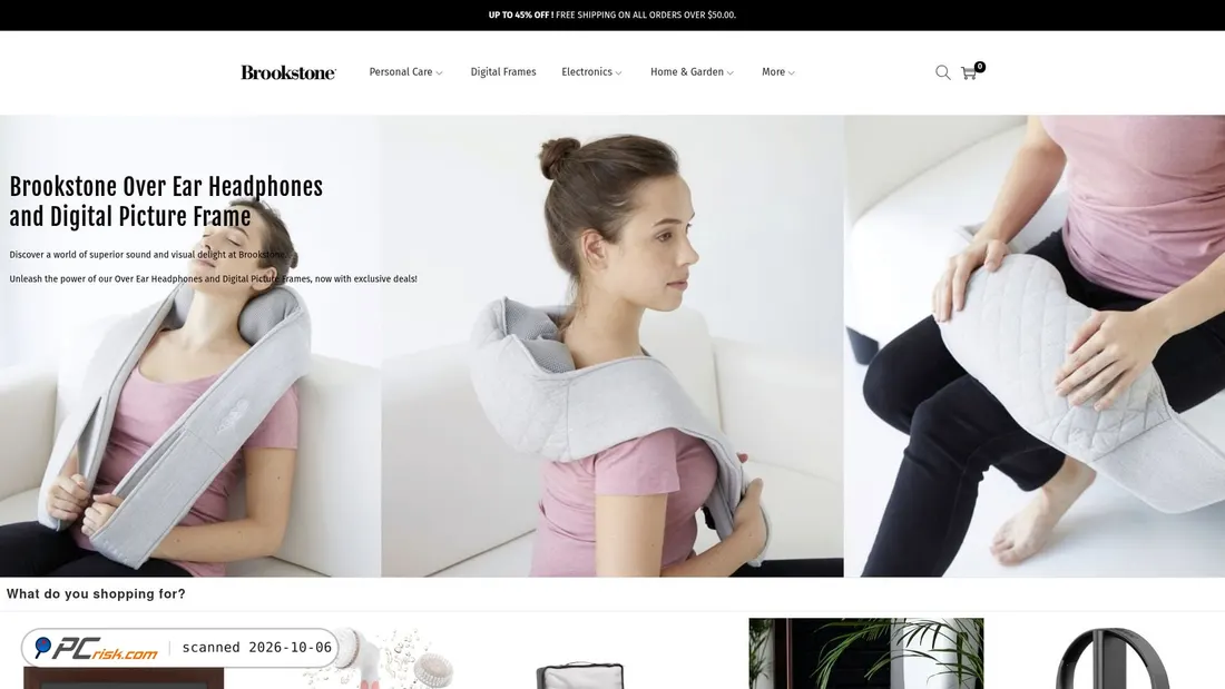 Captura de ecrã de newbrookstone.com