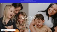 newgenfamilies.com screenshot