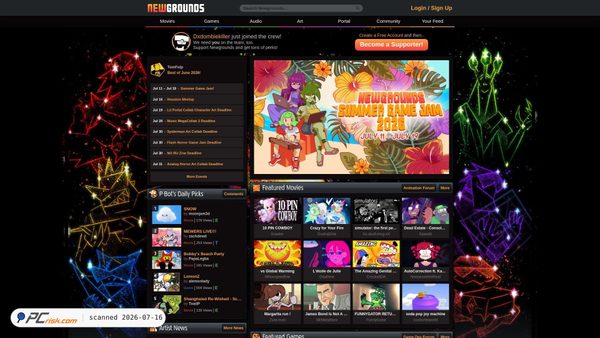 newgrounds.com screenshot