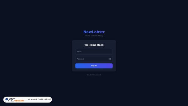 newlobstr.com screenshot