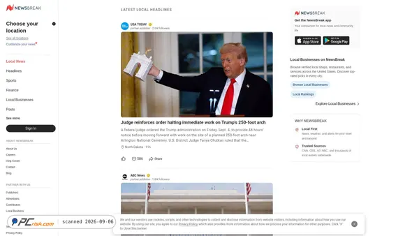 newsbreak.com Screenshot