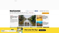 newscientist.com screenshot