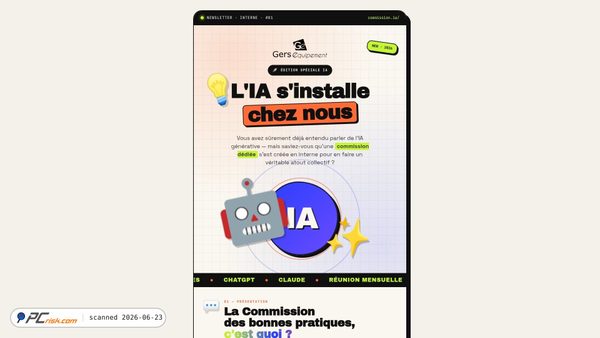 newsletter-commission-ia-1.netlify.app screenshot
