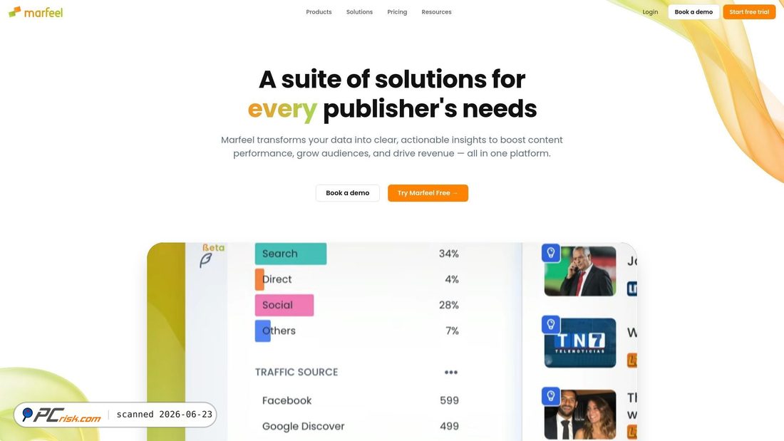 Screenshot of newsroom.bi