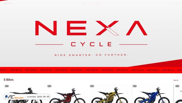 nexacycle-store.myshopify.com screenshot