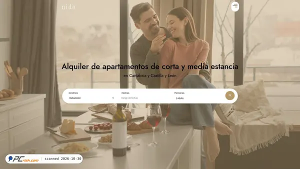 nidohomes.es screenshot