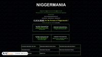 Captura de ecrã de niggermania.club