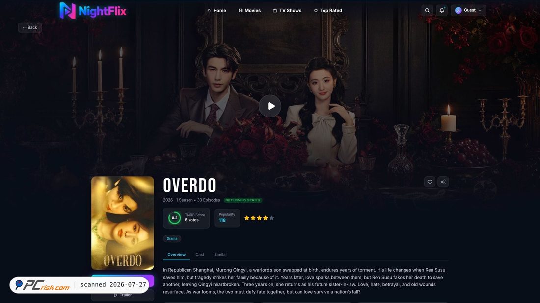 Screenshot of nightflix.to
