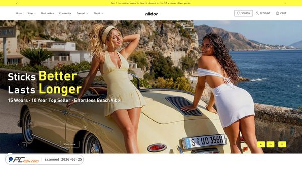 niidor.com screenshot