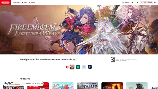 nintendo.com screenshot