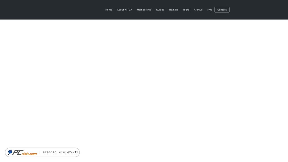 Screenshot von nitga.co.uk