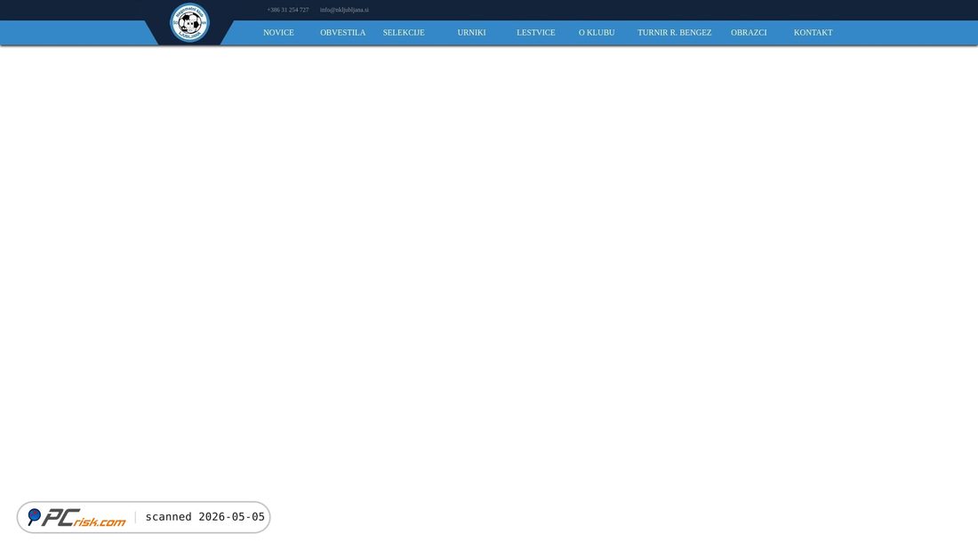 Screenshot von nkljubljana.si