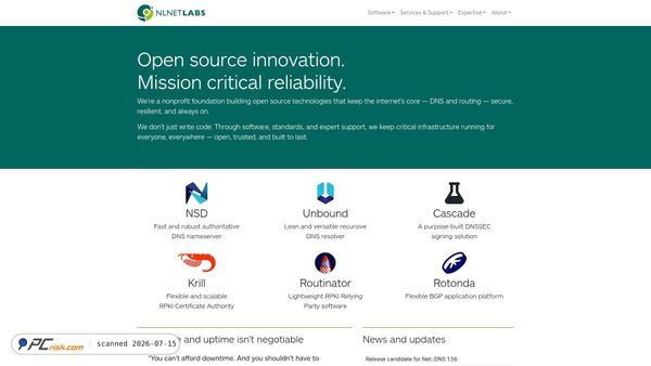 nlnetlabs.nl screenshot