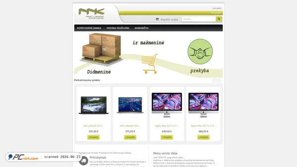 nnk.lt screenshot