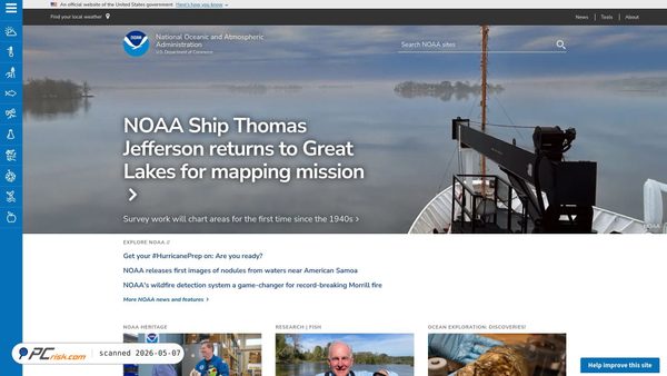 noaa.gov screenshot