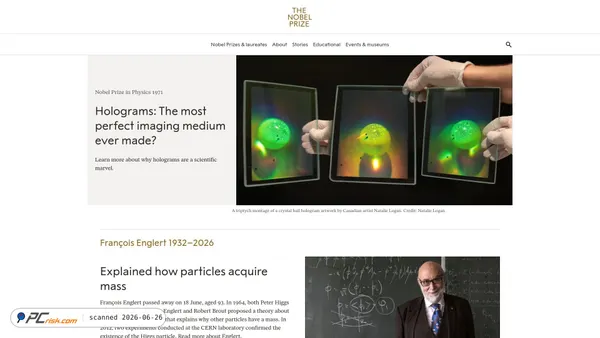 nobelprize.org screenshot