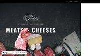 Captura de ecrã de noblemeatsandcheeses.com