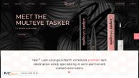 noirlashlounge.com screenshot