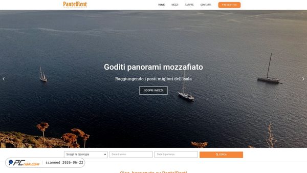 noleggioautopantelleria.it screenshot