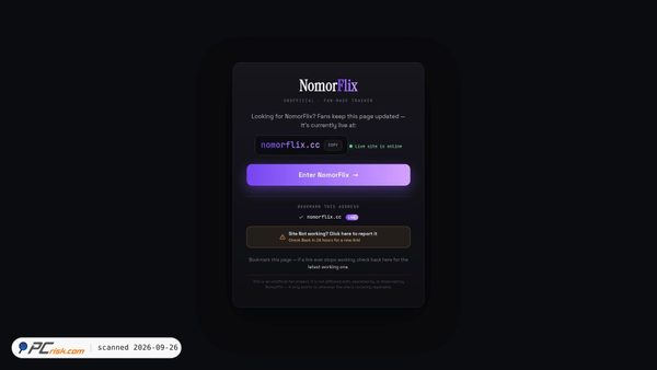 nomorflix.com screenshot