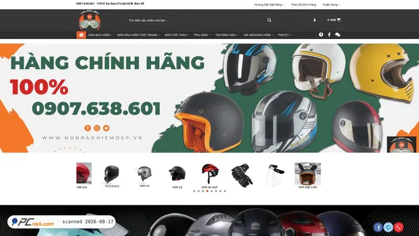 nonbaohiemdep.vn screenshot