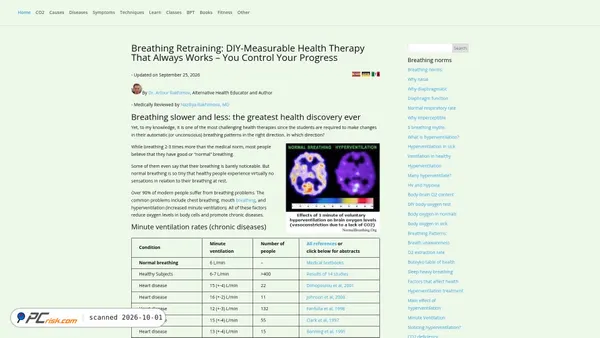 normalbreathing.com screenshot