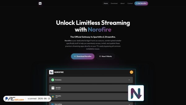 norofire.com screenshot