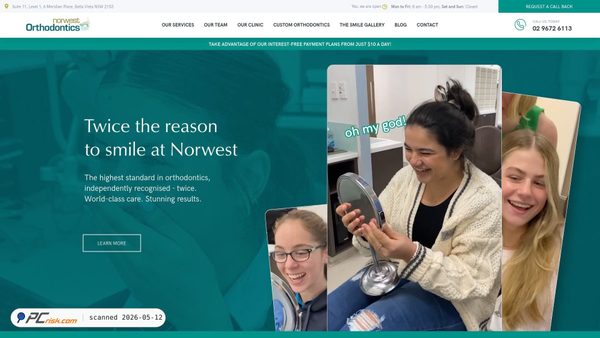 norwestortho.com.au screenshot