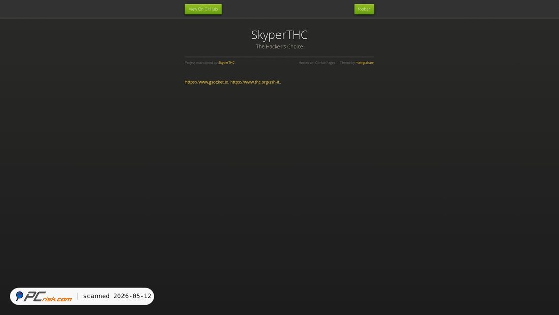 Screenshot of nossl.segfault.net