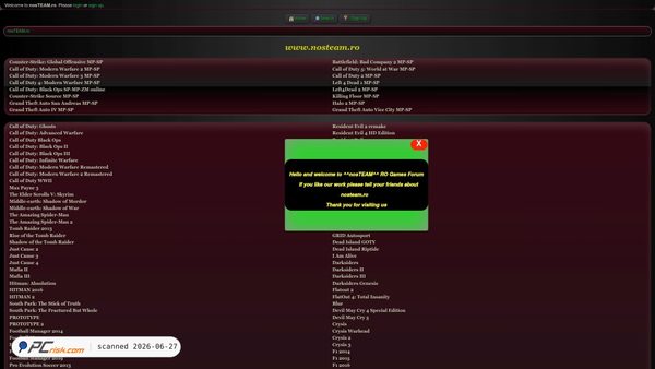 nosteam.com.ro screenshot