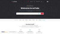 notube.net Screenshot