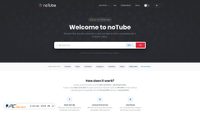 notube.net screenshot