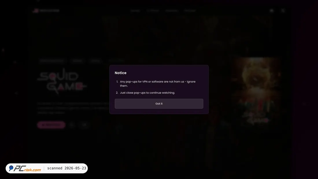 Screenshot of novashow.vip