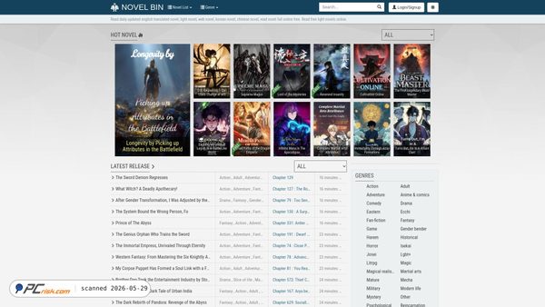 novelbin.me screenshot