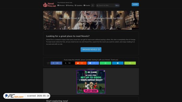 novelfire.net screenshot
