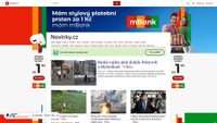 novinky.cz screenshot