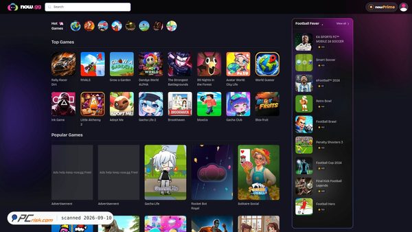 now.gg Screenshot