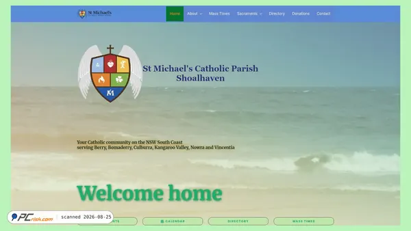 nowraparish.au screenshot